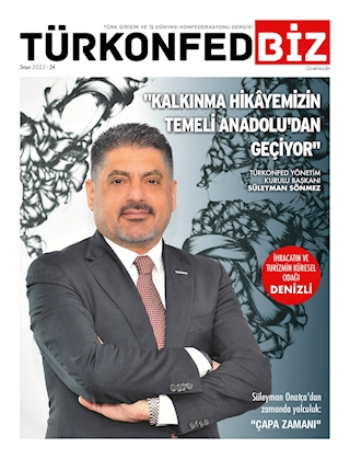 TÜRKONFED — TÜRKONFED BİZ yayın örneği